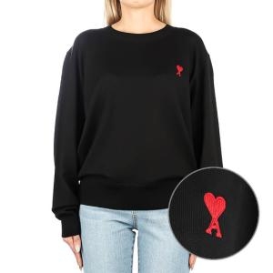 아미 명품 BFFKS111 KN0025 001 여성 하트로고 니트 BFFKS111KN0025001