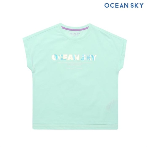 오션스카이 DP03 여아 민소매 롤업티셔츠 CCJG5951E0S