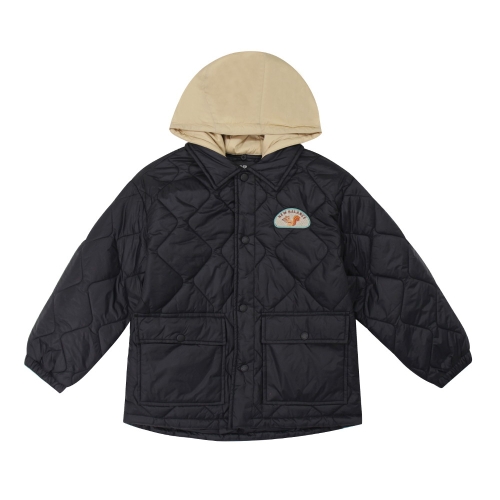 뉴발란스키즈 트리 후드 퀄팅 주니어 아동 점퍼 자켓 (NK9QC4311U-19)