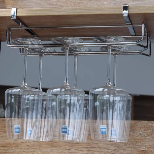 NHB  와인잔 거치대 와인잔렉 와인잔걸이 가로형 2라인