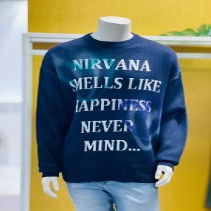 하트 피클/스프레이 레터링 니트 PSCANT16DS1