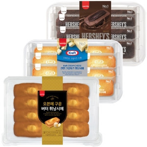 삼립  SPC 휘낭시에 8개입 3종 버터 + 크림치즈 + 초코퍼지