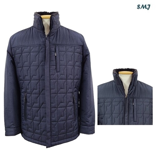 에스엠진 SMJ1603 남자 털 점퍼 중년 남성 보온 패딩 털점퍼 어르신 점퍼 겨울