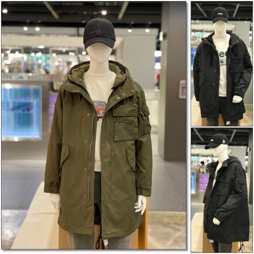 JEEP 왜고니어 볼패딩내피 롱 야상 점퍼_JO4JPU133