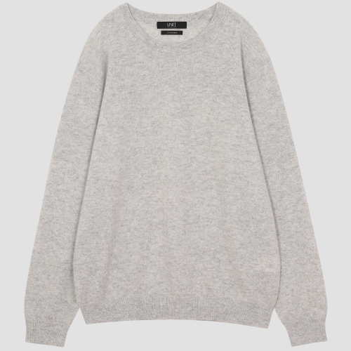 유닛 남성 캐시미어 크루넥 풀오버 UMI4-KCN41AC