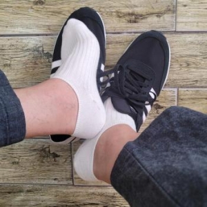 포맨 골지 발목 덧신 양말 화이트 S10468864