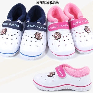 뮤즈몰 아동실내화 유아 어린이 초등학생 겨울 털 방한 WT600