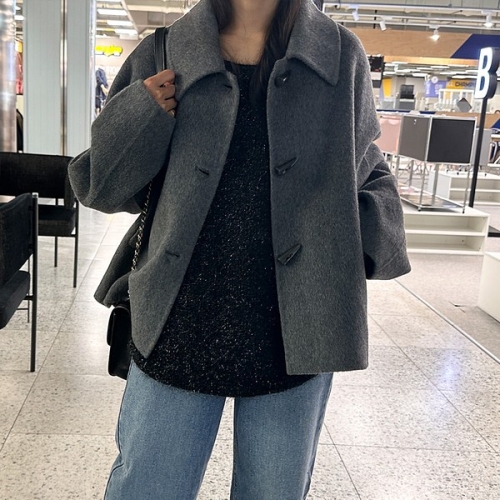 아이우먼 메이드울숏핸디코트자켓 TOO673M310 빅사이즈