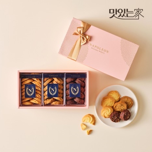 나폴레옹  베스트 미니 쿠키 3종 선물세트