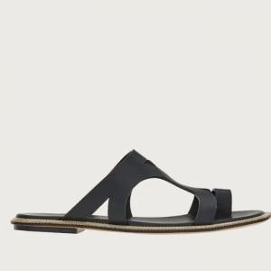 페라가모 SALVATORE 23 01E051 759951 D 체인 디테일 끈 샌들 672652