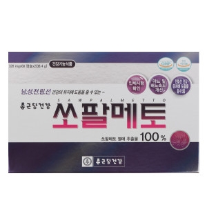 종근당건강 쏘팔메토 320mg 120캡슐