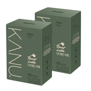 동서식품 카누 디카페인 라떼 20T 10T 2개