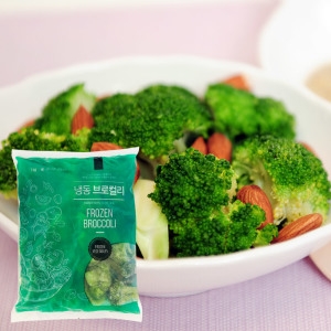 글로벌  냉동 브로컬리 1kg 손질 브로콜리