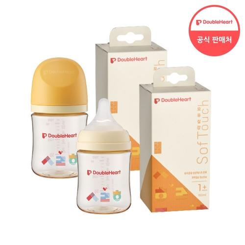 더블하트 모유실감 3세대 PPSU 헤리티지 160ml