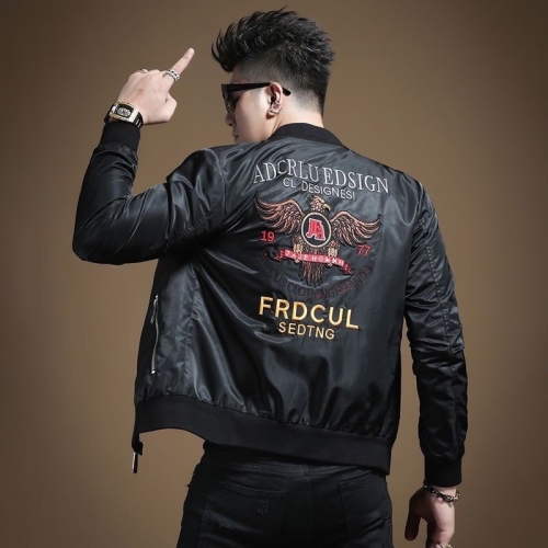 폴리스 항공점퍼 바람막이 재킷 야상 집업 라이더 밀리터리 빅사이즈