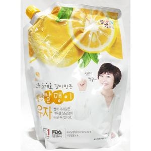 꽃샘식품  꽃샘 알맹이 유자 1kg