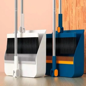 크린아이  접이식 빗자루 쓰레받이 세트-3color 초경량 회전 모던 디자인 쓰레받기