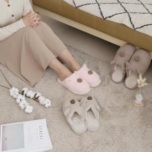 홈 카페 층간소음 보온쿠션 뽀글이 강아지슬리퍼LS420 S10819680