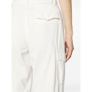 에르마노설비노 Womens Pants D437P718OIK14800 White