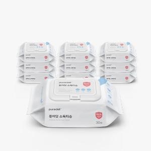 퓨어닷 소독티슈 캡형 30매