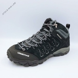 셀러허브 SNL 남성트랙킹화 소가죽 99방수 SMB22001 블랙