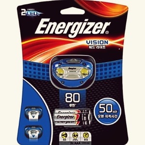 에너자이저  비전 헤드 랜턴 2구 라이트 캠핑 낚시 WAD4BDC