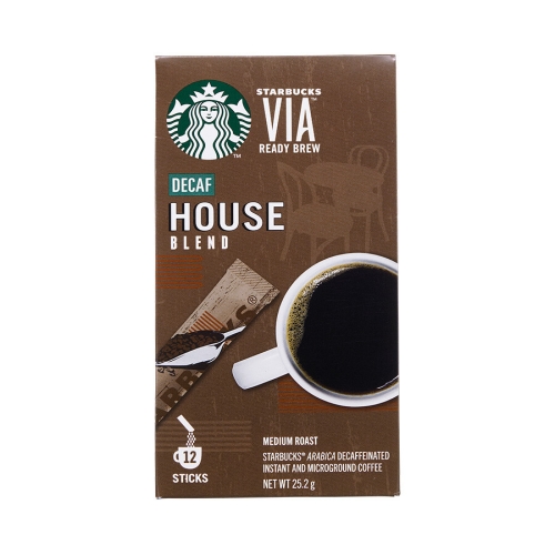 스타벅스  비아 디카페인 하우스 블렌드 12개입