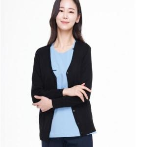 셀러허브  한울 간호사복 gw 101블랙 여성가디건 S10922616
