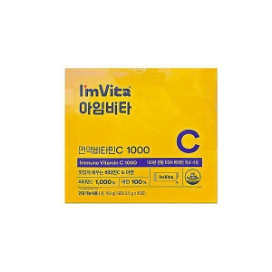 종근당건강 아임비타 면역비타민C 1000 2.5g 60포