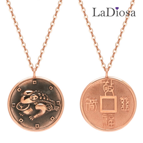 18K La Diosa 라디오사 코인양면 목걸이 LK18JJ-976415N