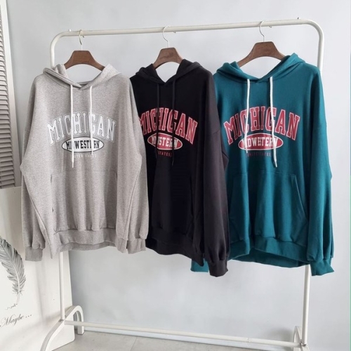 아이우먼 빅사이즈사랑해요 Q031L310 미시간후드포켓루즈티 NS