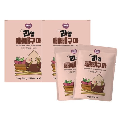 또또맘 리얼 빼빼구마 50g