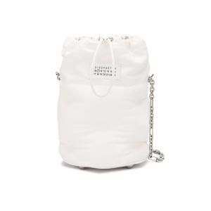 마틴 MARGIELA 11주년 로고 패치 엠보 버킷백 S56WG0111 PR818 T1003