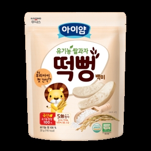아이얌 유기농 쌀과자 백미 떡뻥 30g