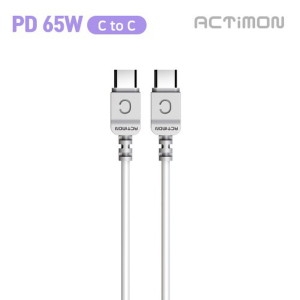 엑티몬  엑 CTOC PD 65W 초고속 충전 롱케이블 1.2M M -CC-PD65W-120