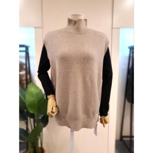 미스칸트 밑단트임 반목 조끼 KOVTNA06