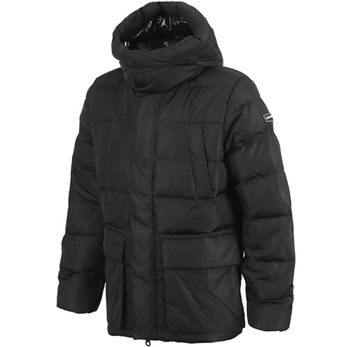 듀베티카 남성 빅시오 후디 중량 다운 재킷 VUDJ30335-BKS