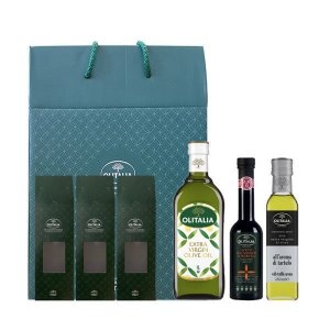 올리타리아 올리브유 1L + 발사믹식초 250ml + 트러플오일 250ml 세트