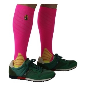 핑크 L XL 종아리보호대 카프슬리브 스포츠압박양말