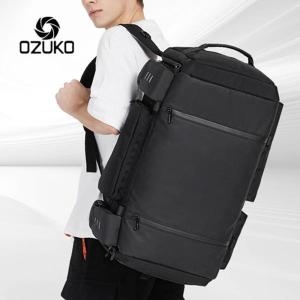 OZUKO 옥스퍼드 스마트 대용량 더블백 캐리어 백팩_OZ 9326 (16형)