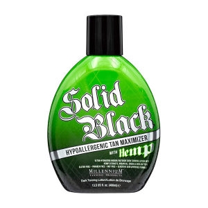밀레니엄태닝 솔리드 블랙 인도어 아웃도어 태닝로션 400ml