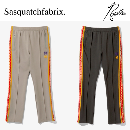 니들스 X 사스콰치파브릭스 트랙 팬츠 바지 POLY SMOOTH 23AW NS2016