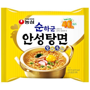 농심  순하군 안성탕면 125g