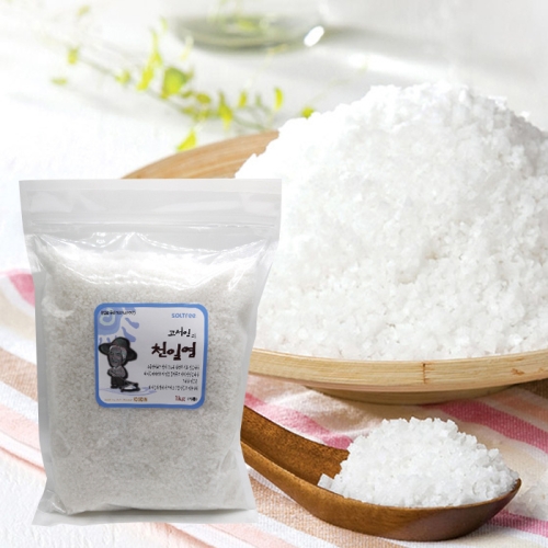 솔트팜 고서임 간수뺀 천일염 1kg