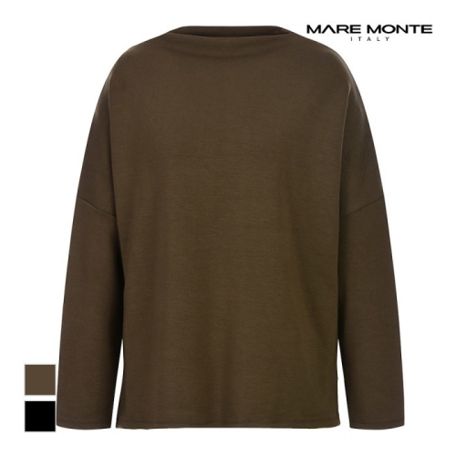 마레몬떼 보트넥 밑단언발 티셔츠_M22OMTS06D0