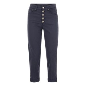 돈답 스트레이트 팬츠 DP268BGSE068DBM5DD BLUE