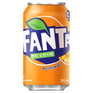  코카콜라음료 환타 오렌지향 355ml [24개]