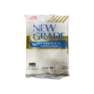 월드푸드  태국 화이트 타피오카 펄 400g 뉴그레이드 화이트사고 버블티