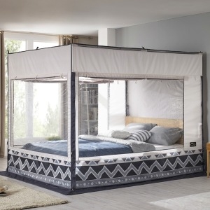 알뜨리  프리미엄 사각 난방텐트 퀸킹 세트/방한 보온 실내