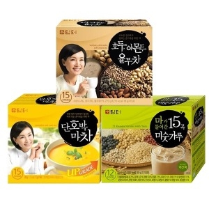 담터  단호박 마차 15T+호두아몬드 율무차 15T+미숫가루 12T